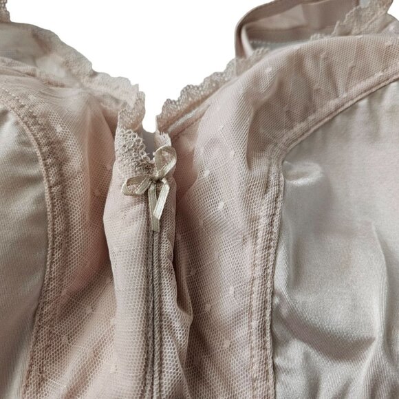 Rhonda Shear Blush  Pink Style 676 Shapewear Leisure Bra in Size 3X - Picture 3 of 7